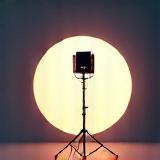 Image representing creative lighting setup, like studio strobes